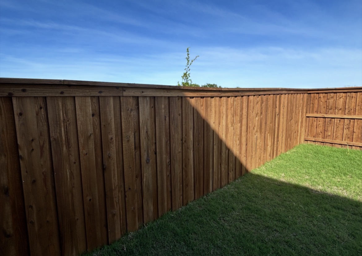 Fence stain guide for Texas