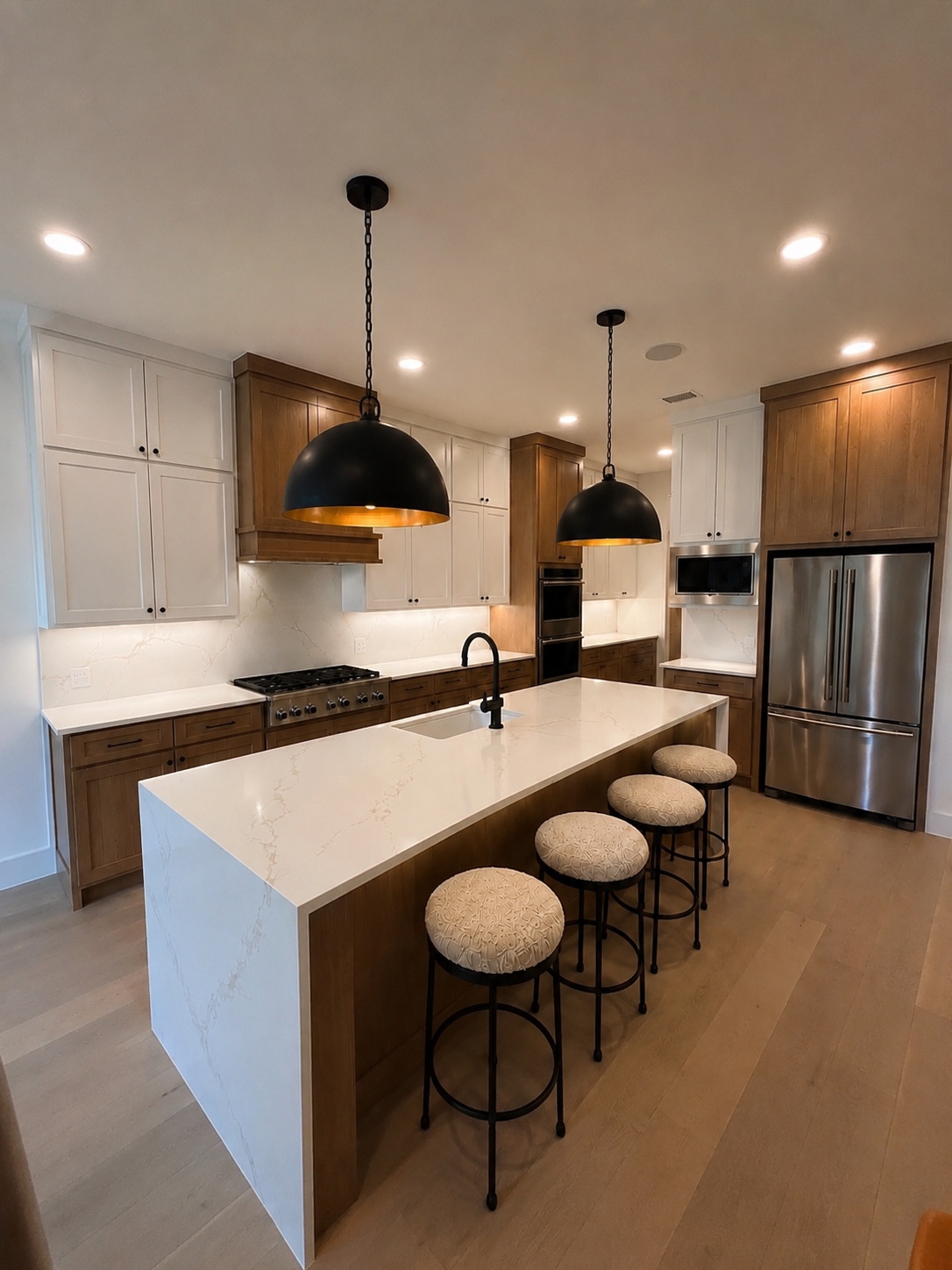 Completed kitchen update by Woch Construction